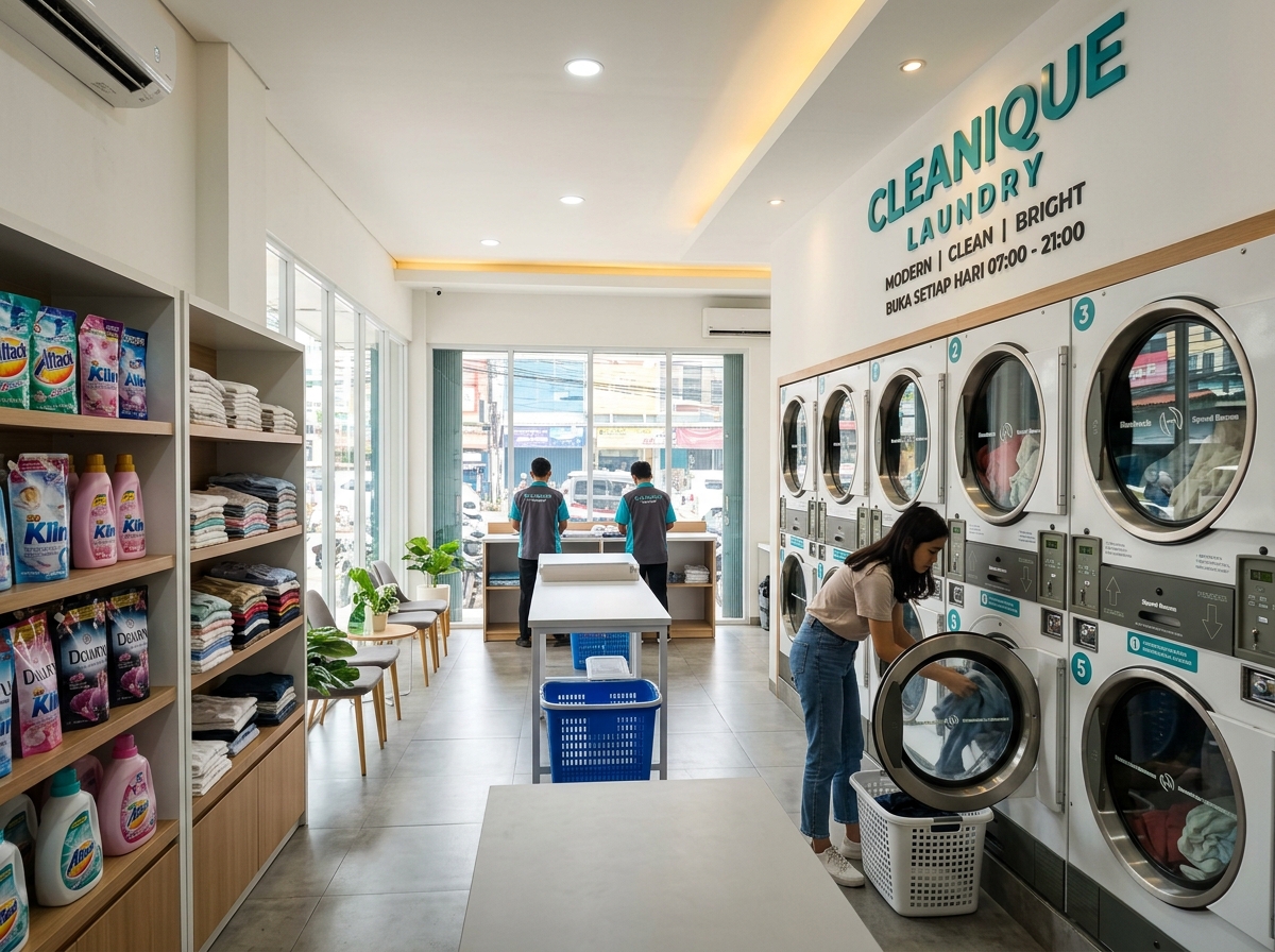 Cleanique Express Minomartani Sleman Yogyakarta